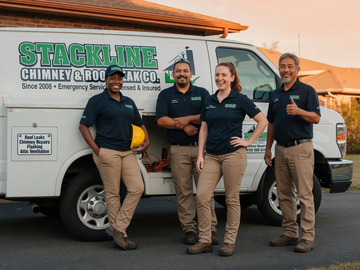Chimney flashing repair company in Mount Pleasant, NC